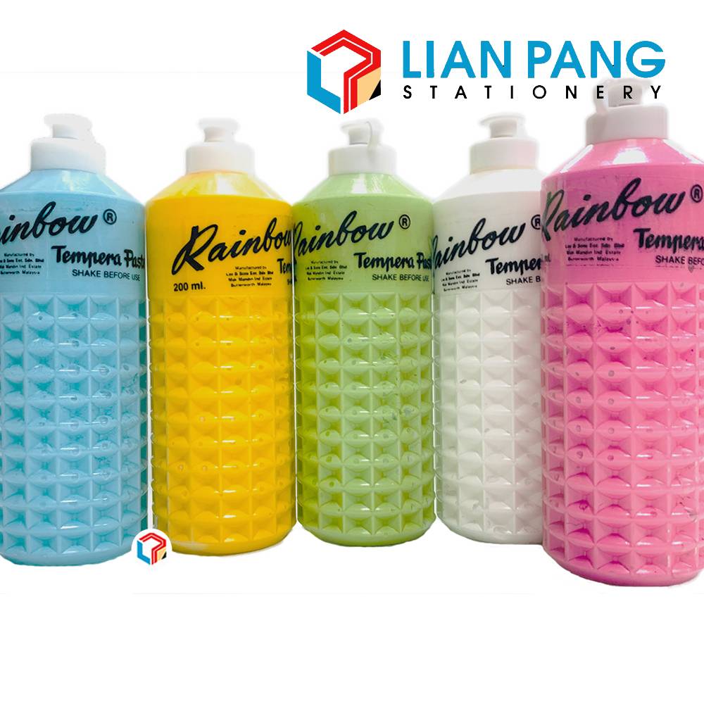 Rainbow Tempera Water Colour 200ml Poster Colour
