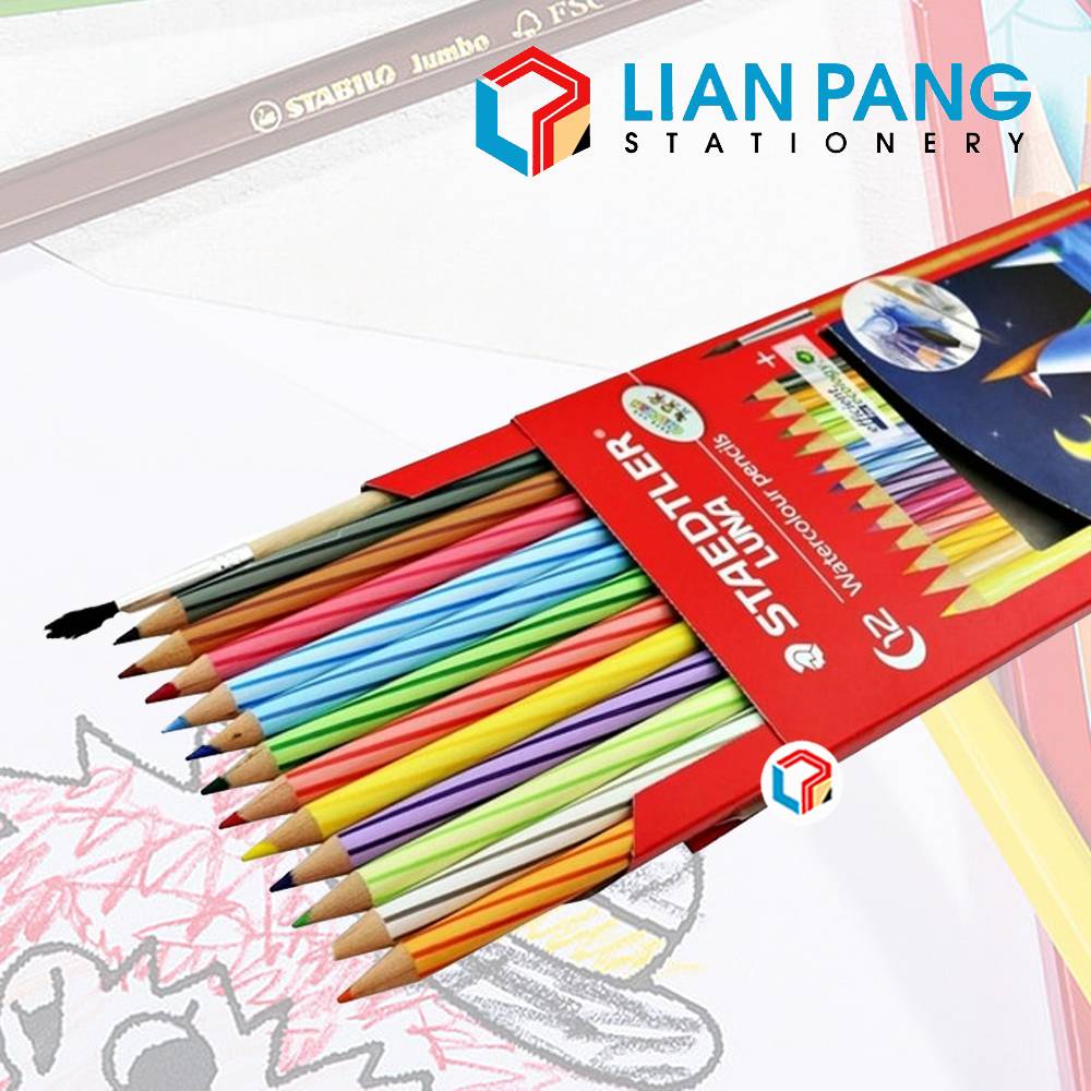 Staedtler Luna Water Colour Pencil 12 24 36 Colour
